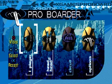 X Games Pro Boarder (US) screen shot title